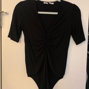 Alexander Wang bodysuit with middle detail.